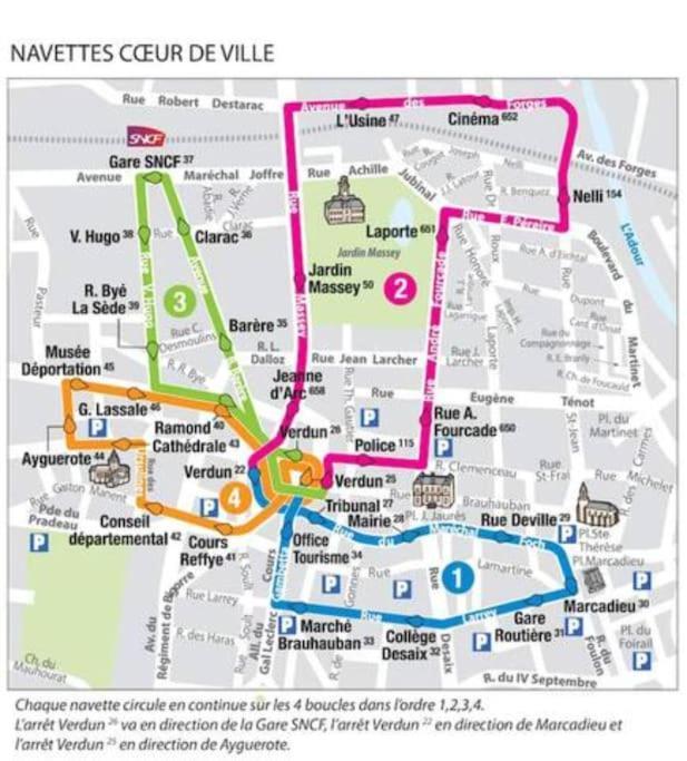 Apartamento Le Belvedere Dernier Etage Avec Terrasse Wifi Fibre Tarbes Exterior foto